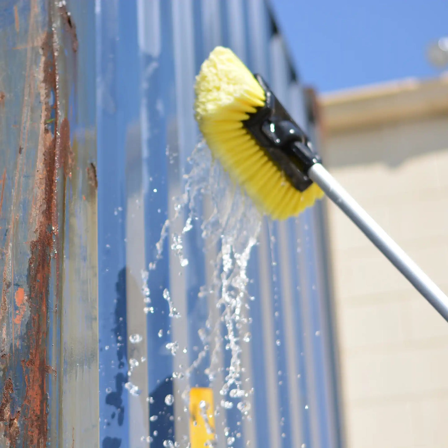 GS TRUCK BRUSH HEAD YELLOW 10”