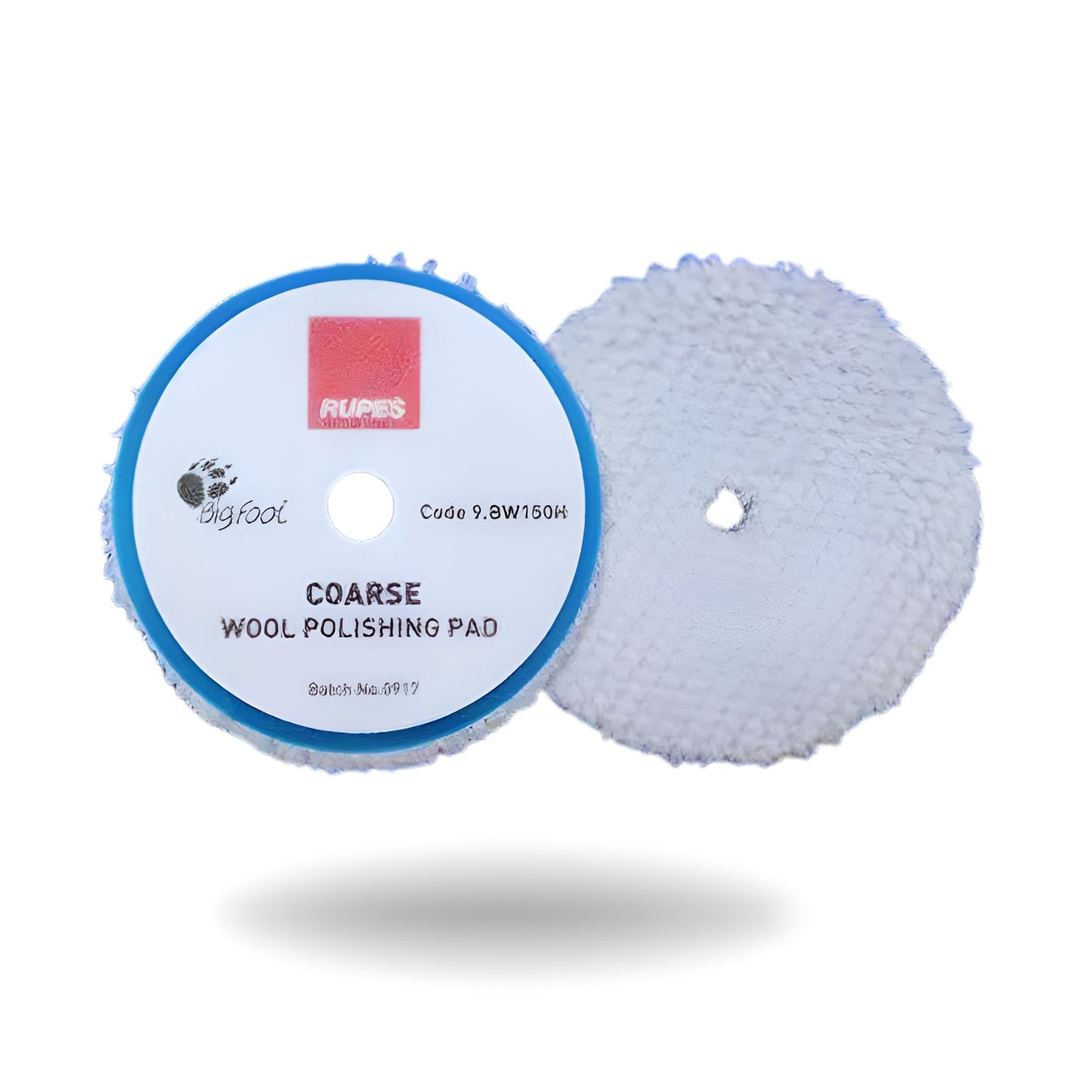D-A COARSE WOOL POLISHING PAD RUPES 6"