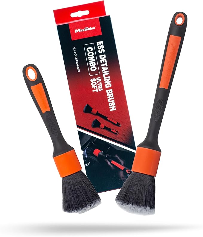 MAXSHINE ESS DETAILING BRUSH RED