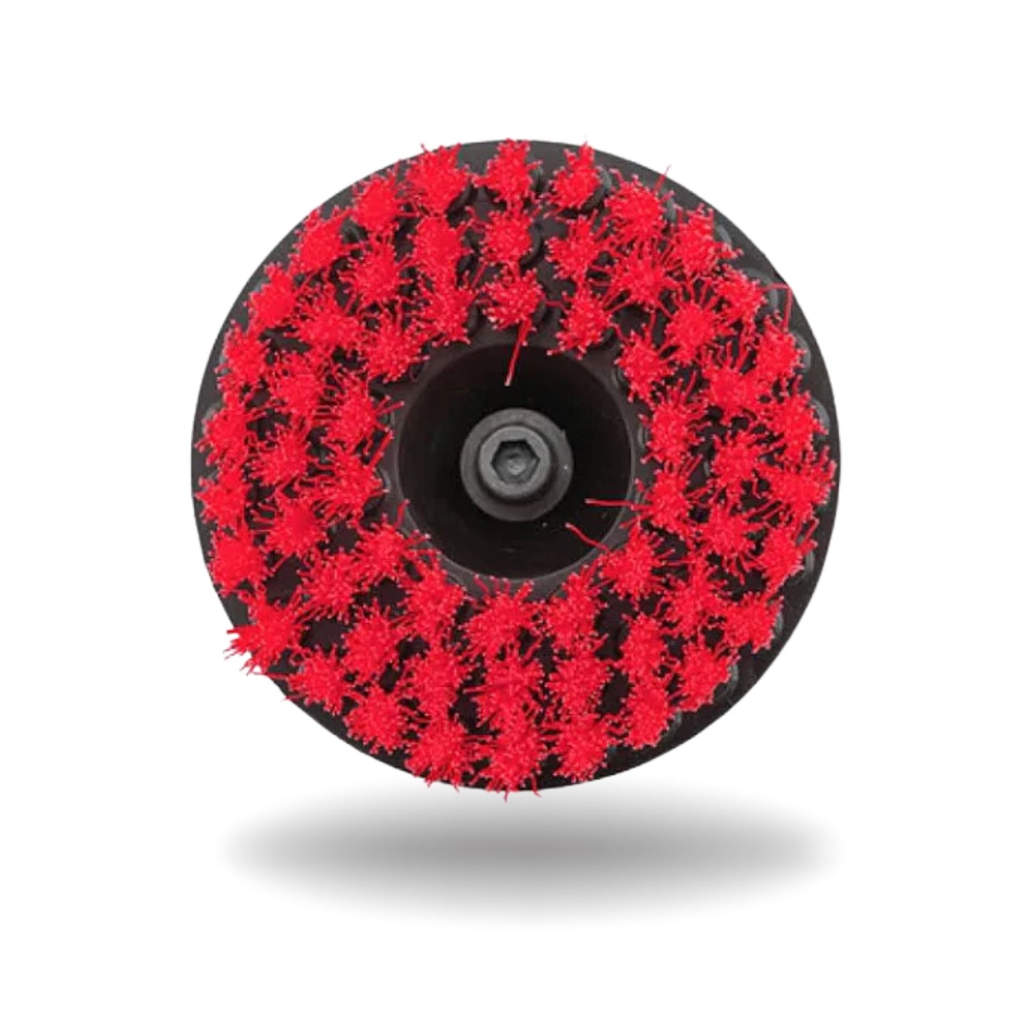 ROUND BRUSH FOR DRILL RED