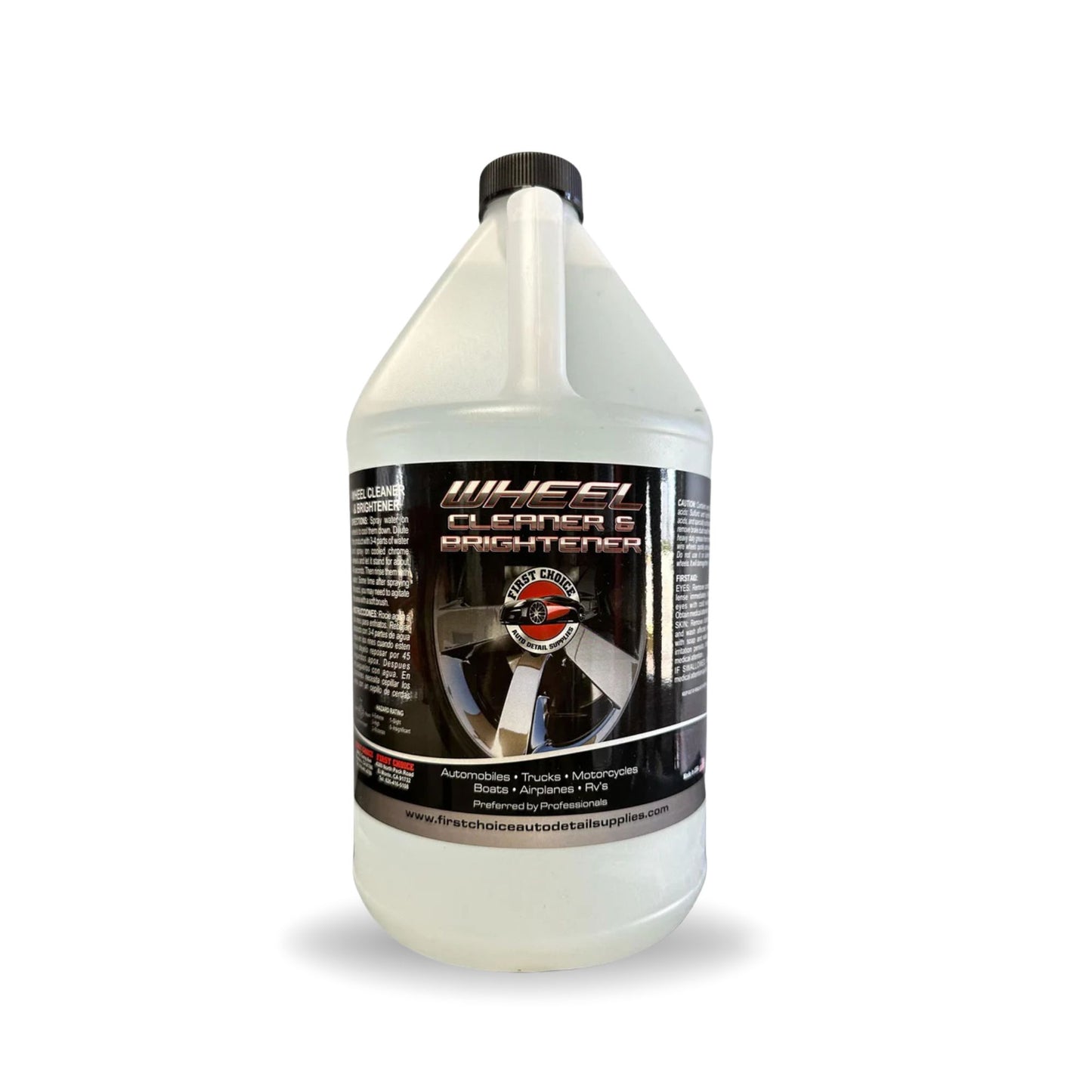 WHEEL CLEANER AND BRIGHTENER 1 GAL