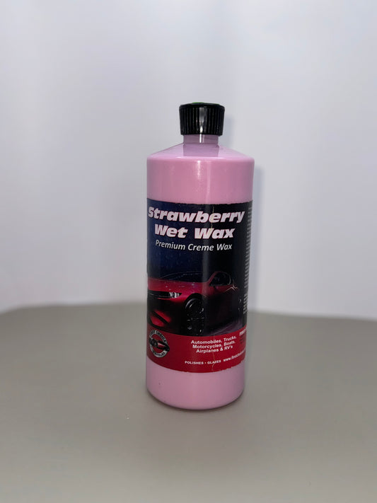 STRAWBERRY WET WAX 32 oz