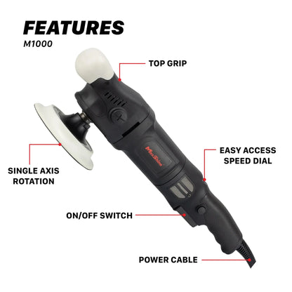 MAXSHINE M1000 5´´/1000W ROTARY POLISHER