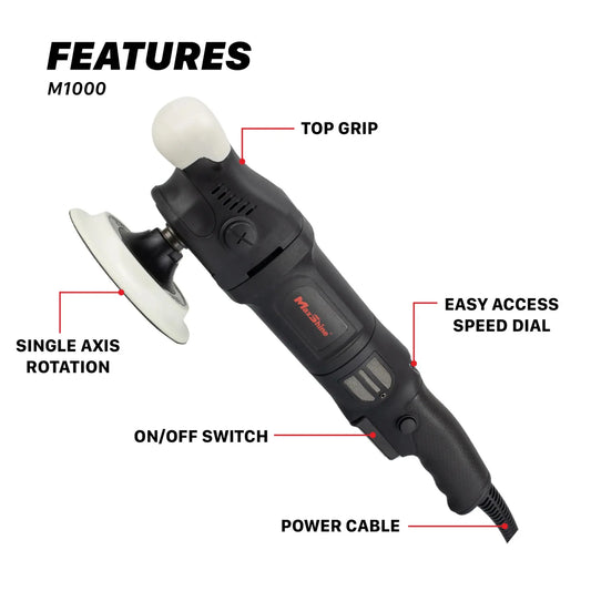 MAXSHINE M1000 5´´/1000W ROTARY POLISHER