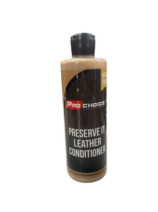 PRO CHOICE PRESERVE IT LEATHER CONDITIONER (16OZ)