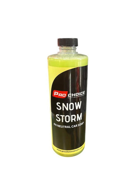PRO CHOICE SNOW STORM PH NEUTRAL CAR SOAP (16OZ)