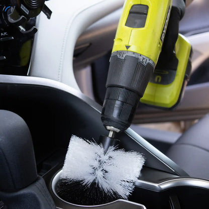 WHITE DRILL BRUSH SET X3 MISSILE