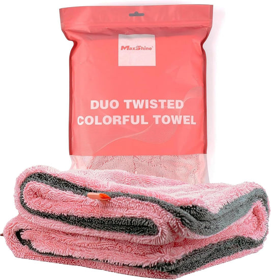 MAXSHINE DUO TWISTED COLORFUL DRYING TOWEL